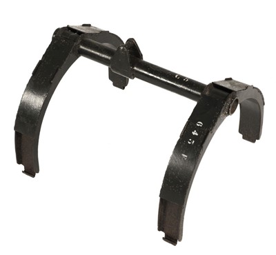 Lot 36 - Parachute drop container shackle. WWII Type “C” parachute drop container shackle