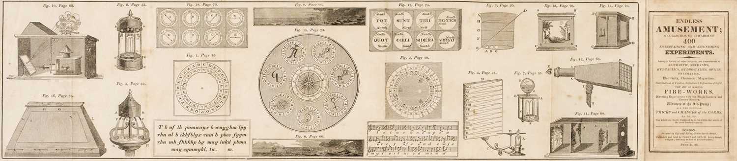 Lot 506 - Endless Amusement, The Art of Making Fireworks,  London, Gye and Balne, c.1819