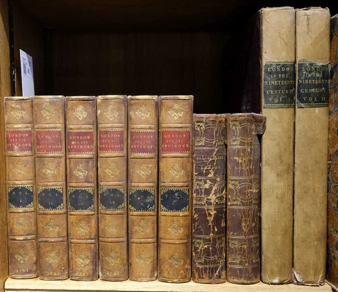 Lot 43 - [Dodsley, Robert]. London and its environs described, 6 vols., 1761