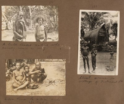 Lot 475 - Australia & Papua New Guinea. An album containing approximately 190 photographs, c. 1917-20