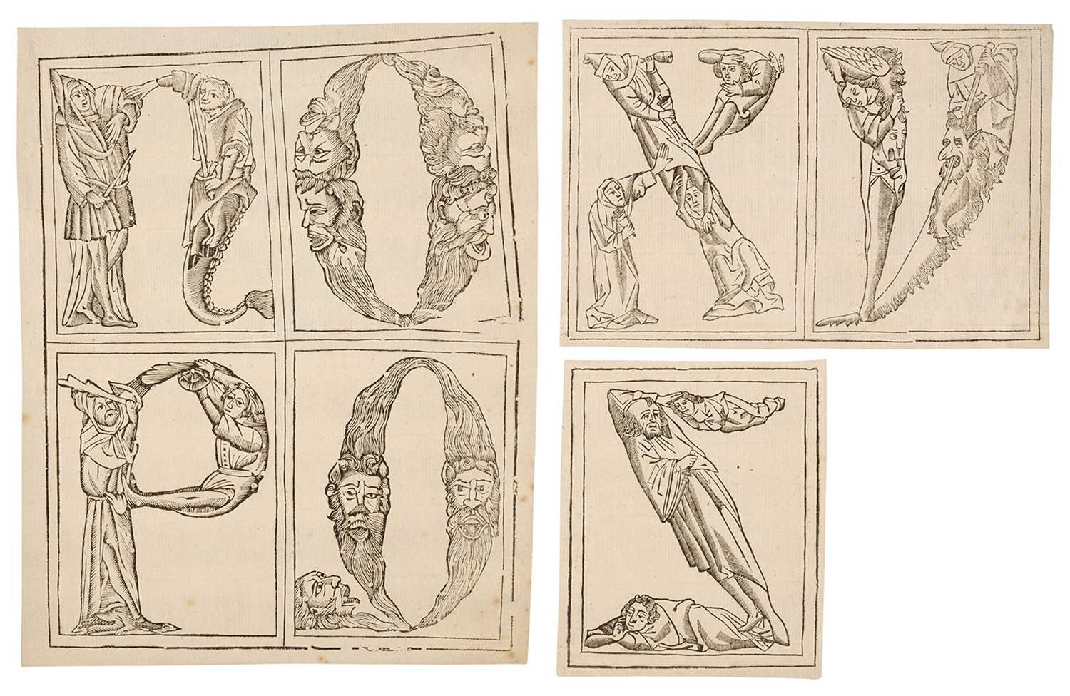 Lot 29 - Bagford (John, 1650-1716), The 1464 Alphabet, woodcuts