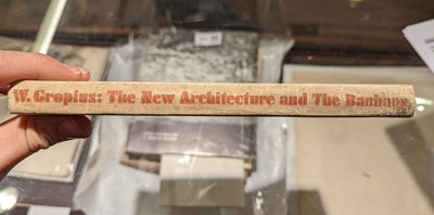 Lot 56 - Gropius (Walter). The New Architecture and the Bauhaus