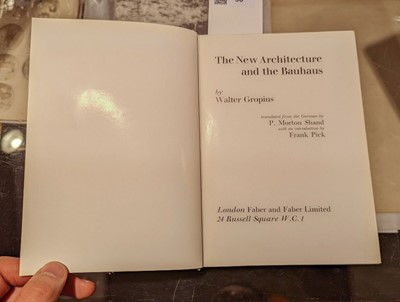 Lot 56 - Gropius (Walter). The New Architecture and the Bauhaus