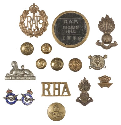Lot 104 - RAF Biggin Hill WWII. An unusual core-plug stamped & dated 1942