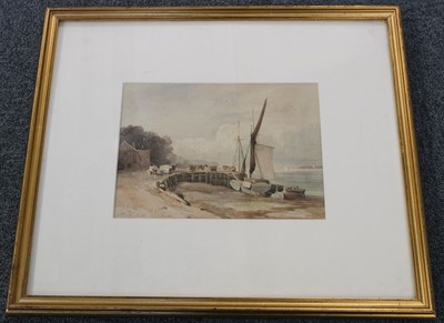 Lot 166 - Nash (Frederick, 1882-1856, attributed to). Glastonbury Priory