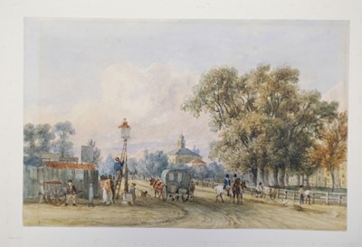 Lot 166 - Nash (Frederick, 1882-1856, attributed to). Glastonbury Priory