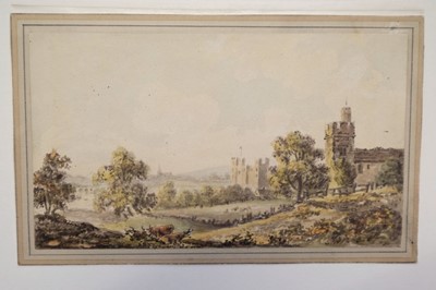 Lot 166 - Nash (Frederick, 1882-1856, attributed to). Glastonbury Priory