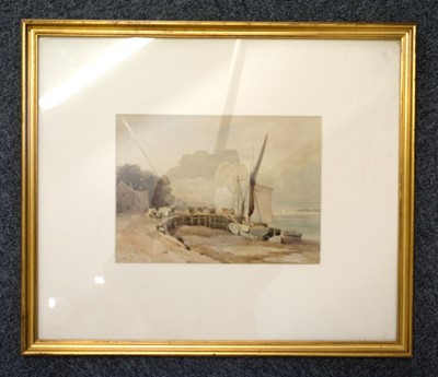 Lot 166 - Nash (Frederick, 1882-1856, attributed to). Glastonbury Priory