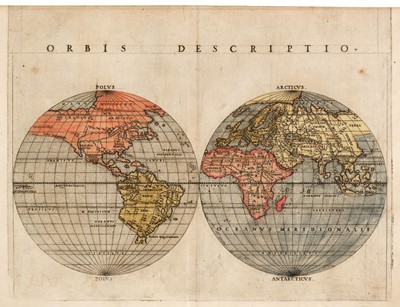 Lot 164 - World. Ruscelli (Girolamo), Orbis Descriptio, Venice [1561]