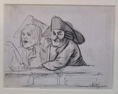 Lot 14 - Nixon (John, circa 1750-1818). Two rustics at Astley's Amphitheatre, Lambeth, 1784, & 3 others