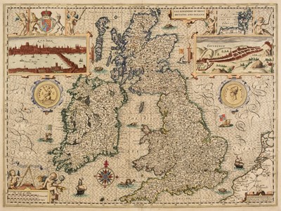 Lot 90 - British Isles. Speed (John), The Kingdome of Great Britaine and Ireland, 1st edition, 1611
