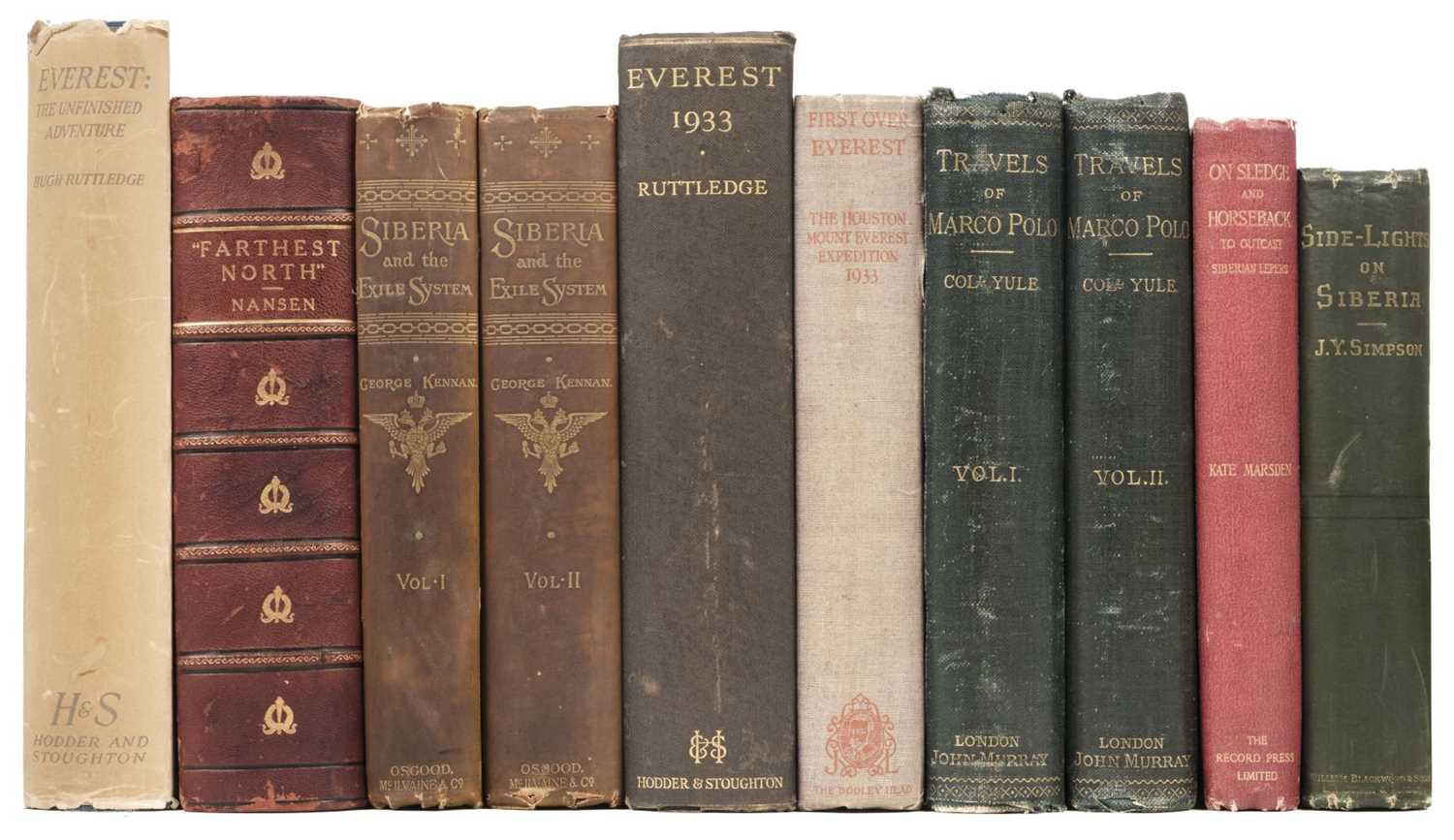 Lot 30 - Ruttledge (Hugh). Everest: The Unfinished Adventure, 1st edition, Hodder & Stoughton, 1937