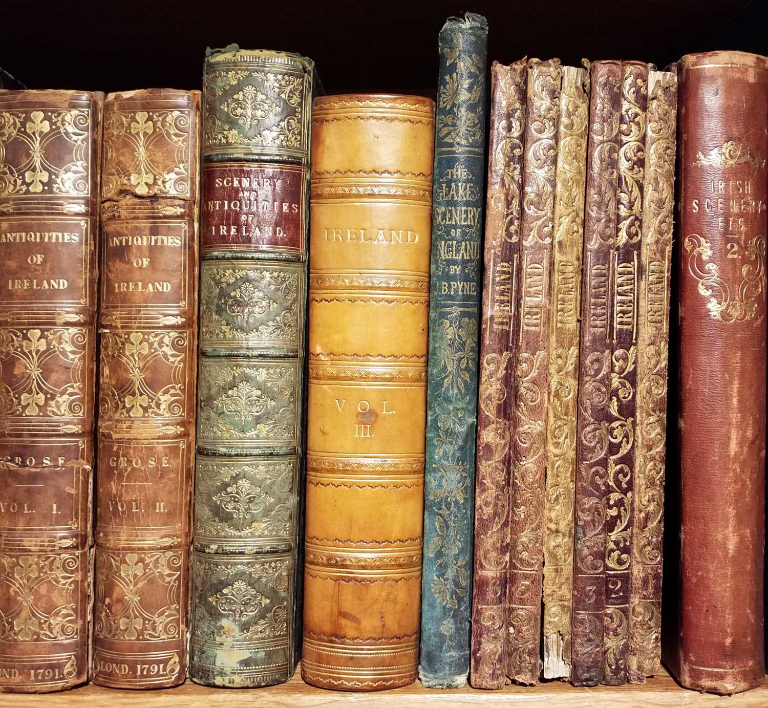 Lot 46 - Grose (Francis). The Antiquities of Ireland, 2 volumes, London: printed for S. Hooper, 1791