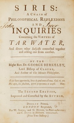 Lot 385 - Quesnay (Francois). Introductory Discourse to the First Volume of the Memoirs... , 1st edition, 1760