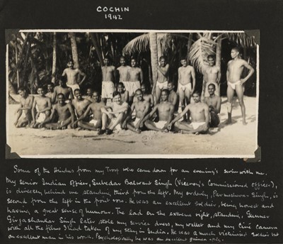Lot 3 - 82nd Heavy Anti-Aircraft Battery. An album of photographs, 1938-1946