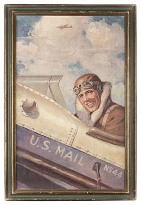 Lot 170 - American School. U.S. Mail circa 1920s, oil on canvas