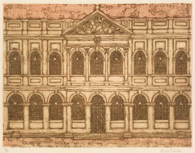 Lot 235 - Thornton (Valerie, 1931-1991). Facade of Queen's College, Oxford