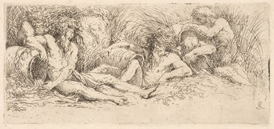 Lot 74 - Rosa (Salvator, 1615-1673). The Life of the Tritons: Plate 6, circa 1660