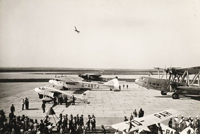 Lot 82 - Lydda Airport. A collection of approximately 130 photographs, relating to Lydda Airport, 1935-1944