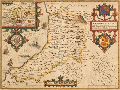 Lot 82 - Cardiganshire. Speed (John), Cardigan Shyre Described..., 1611 - 27