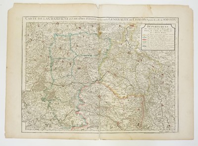 Lot 91 - De L'Isle (Guillaume & Jaillot Alexis-Hubert). A collection of 46 maps, circa 1790