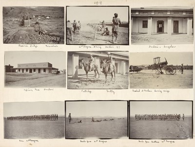 Lot 373 - Dogra Regiment. An album of photographs, by Captain E.A. Evanson of the 41st Dogra, 1919-1932