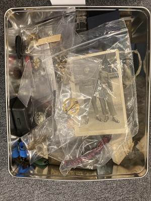 Lot 296 - Mixed Medals and Badges. A big mixed lot, RAF silver badges etc