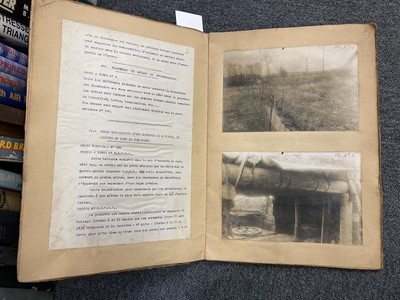 Lot 396 - WWI German Batteries. Photograph album