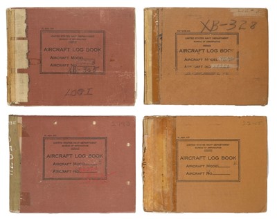 Lot 169 - Grumman TBF Avenger. WWII US Navy Log Books