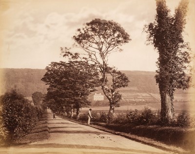 Lot 504 - Country House album. A private photograph album, c. 1865