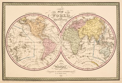 Lot 90 - Cowperthwait (Thomas). A New Universal Atlas..., Philadelphia, 1852