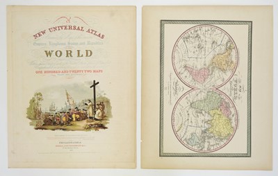 Lot 90 - Cowperthwait (Thomas). A New Universal Atlas..., Philadelphia, 1852