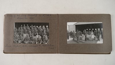 Lot 533 - Iraq. Seven personal photograph albums from Wing Commander C.W.M. (Larry) Ling, DFC AFC, c. 1940-42