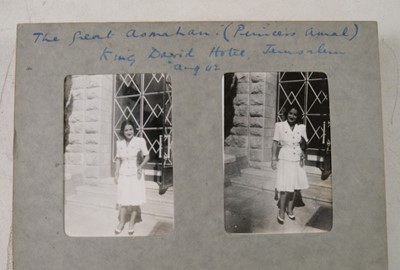 Lot 533 - Iraq. Seven personal photograph albums from Wing Commander C.W.M. (Larry) Ling, DFC AFC, c. 1940-42