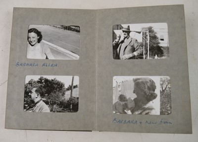 Lot 533 - Iraq. Seven personal photograph albums from Wing Commander C.W.M. (Larry) Ling, DFC AFC, c. 1940-42