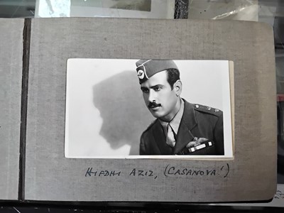 Lot 533 - Iraq. Seven personal photograph albums from Wing Commander C.W.M. (Larry) Ling, DFC AFC, c. 1940-42