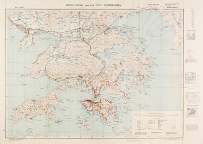 Lot 105 - Hong Kong. Hong Kong and the New Territories, 3rd. edition, War Office, 1946