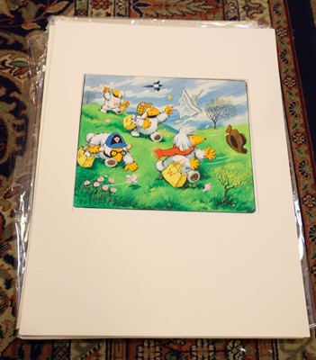 Lot 700 - The Wombles, ten original illustrations