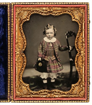 Lot 468 - Ambrotypes. An assorted group of 38 ambrotypes, c. 1860s and slightly later