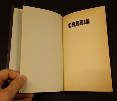Lot 826 - King (Stephen). Carrie, 1st UK edition, London: New English Library, 1974
