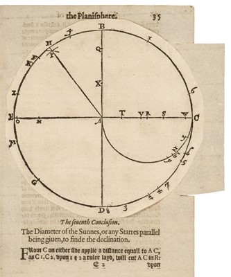 Lot 117 - Blundeville (Thomas, 1522?-1606?). A Briefe Description of Universal Mappes and Cardes... , 1589