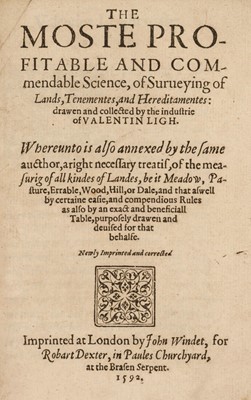 Lot 117 - Blundeville (Thomas, 1522?-1606?). A Briefe Description of Universal Mappes and Cardes... , 1589