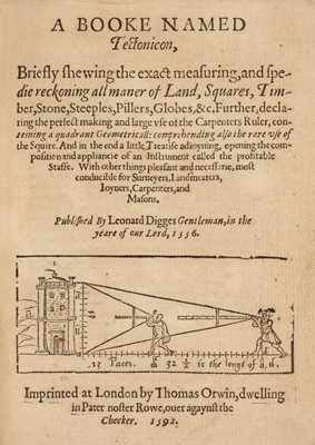 Lot 117 - Blundeville (Thomas, 1522?-1606?). A Briefe Description of Universal Mappes and Cardes... , 1589