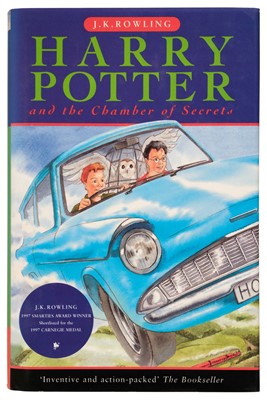Lot 870 - Rowling (J.K.) Harry Potter and the Chamber of Secrets, 1st edition, 1998