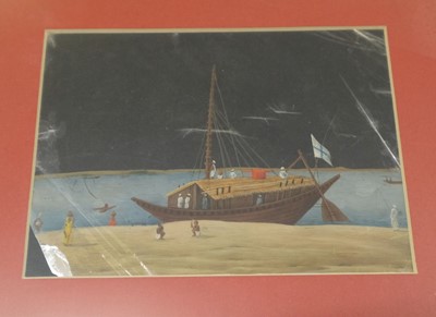 Lot 522 - Indian mica paintings. A transformation game, mid 19th century