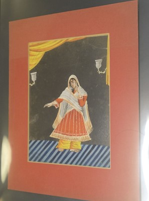 Lot 522 - Indian mica paintings. A transformation game, mid 19th century