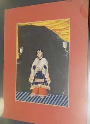 Lot 522 - Indian mica paintings. A transformation game, mid 19th century