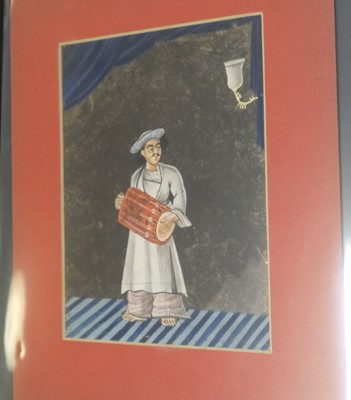 Lot 522 - Indian mica paintings. A transformation game, mid 19th century