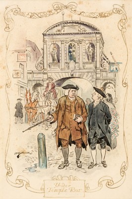 Lot 654 - Brock (Henry Matthew, 1875-1960). Under Temple Bar