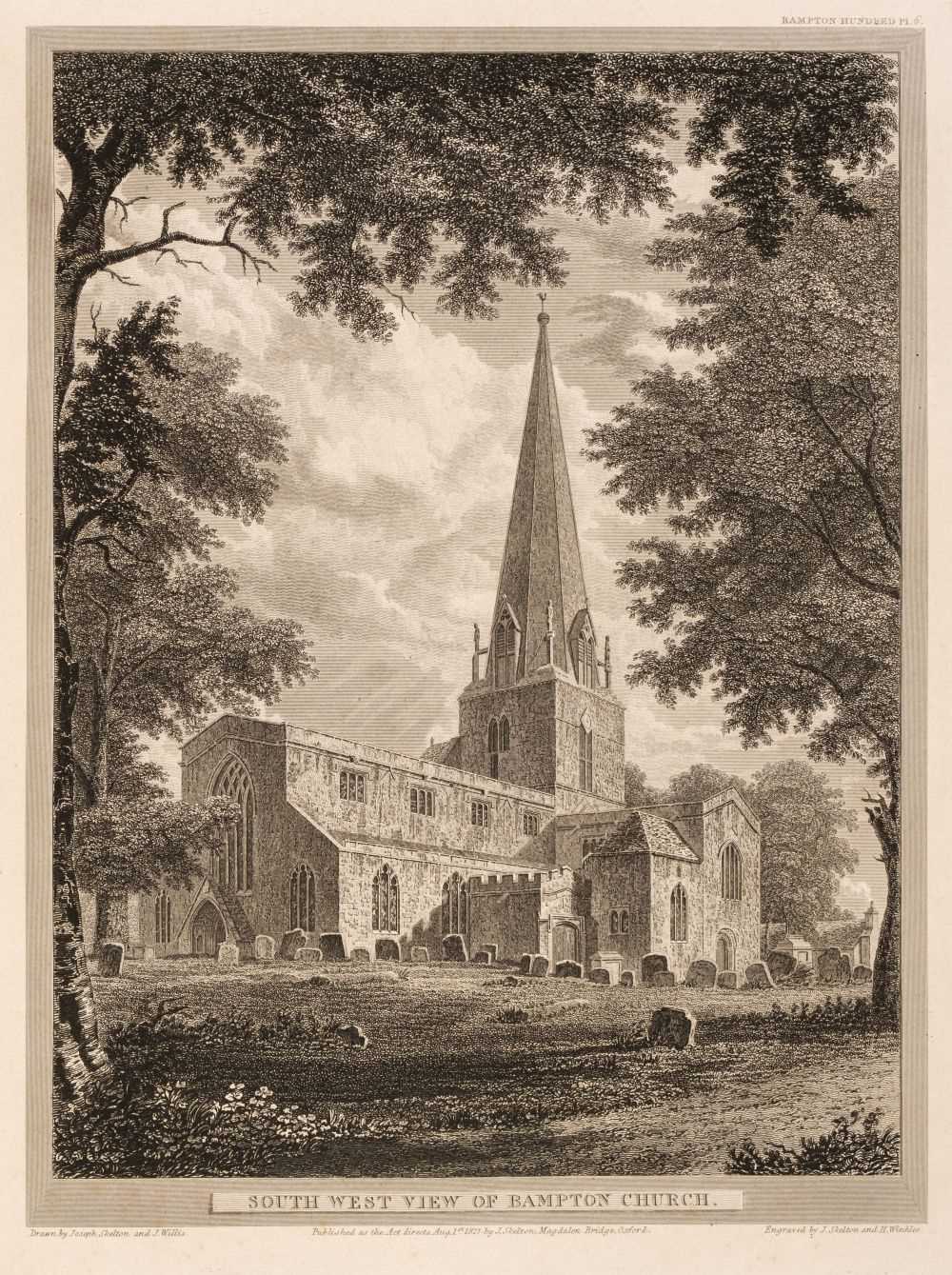 Lot 37 - Skelton (Joseph). Antiquities of Oxfordshire, 1st subscriber's edition, Oxford: J Skelton, 1823